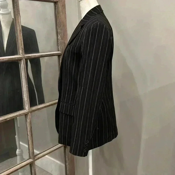 Lauren Ralph Lauren Pin Striped Wool Jacket - Picture 2 of 5